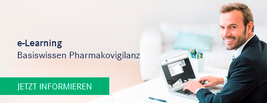 e-Learning: Basiswissen Pharmakovigilanz - Hier informieren >>