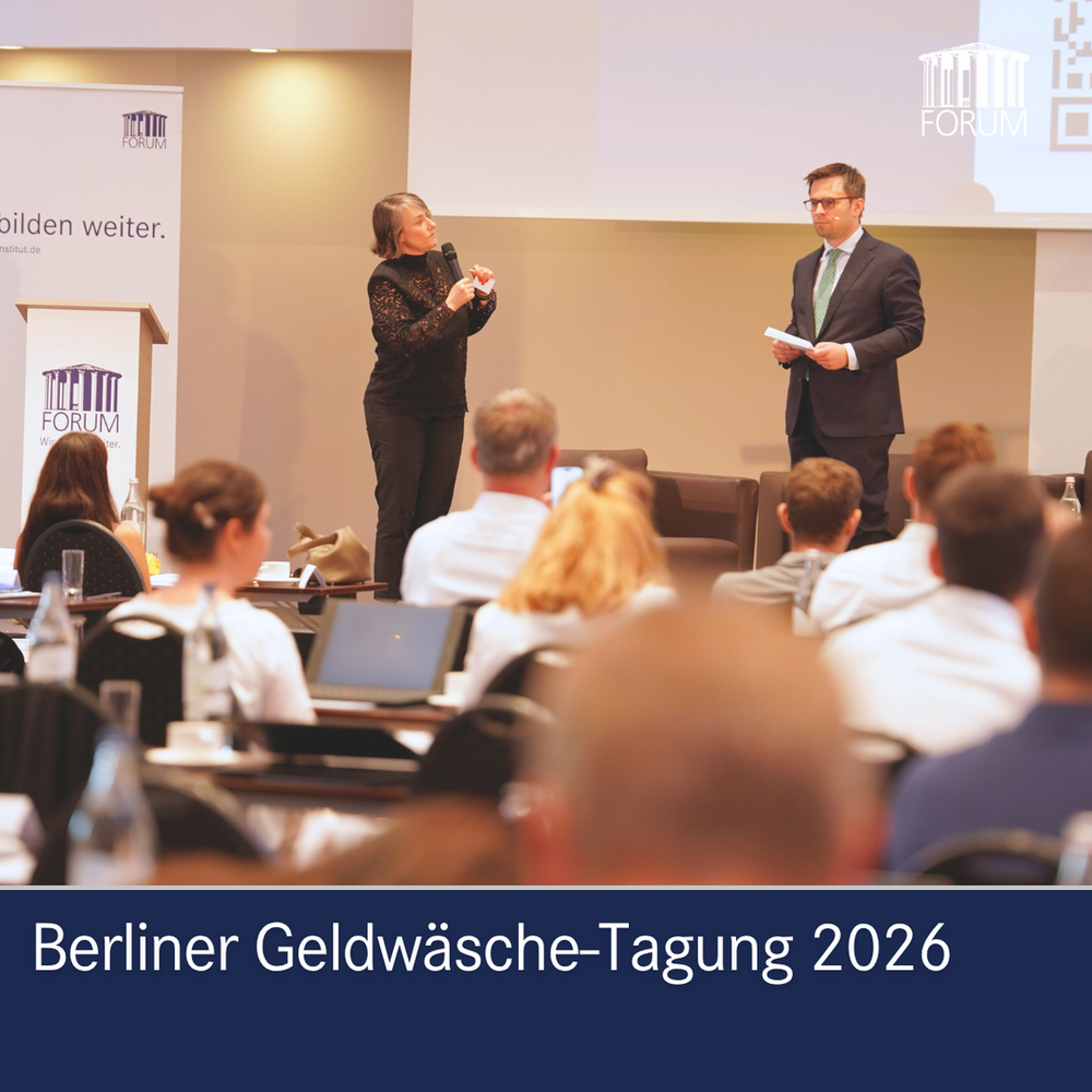 Berliner Geldwäsche-Tagung 2026