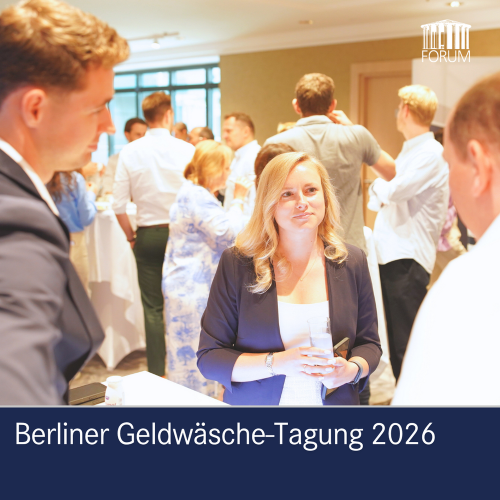 Berliner Geldwäsche-Tagung 2026