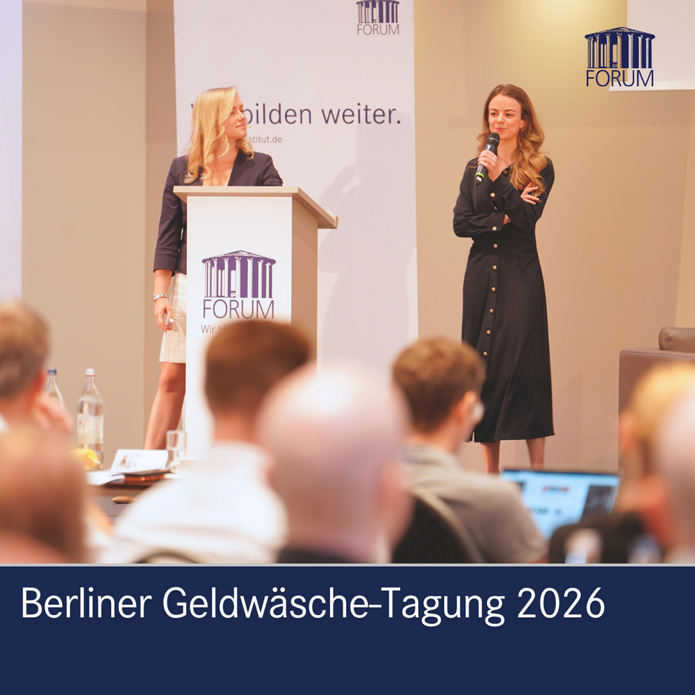 Berliner Geldwäsche-Tagung 2026