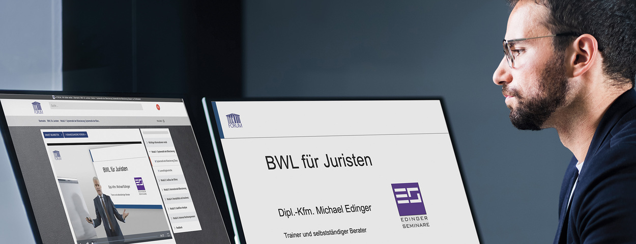 e-Learning: BWL fuer Juristen